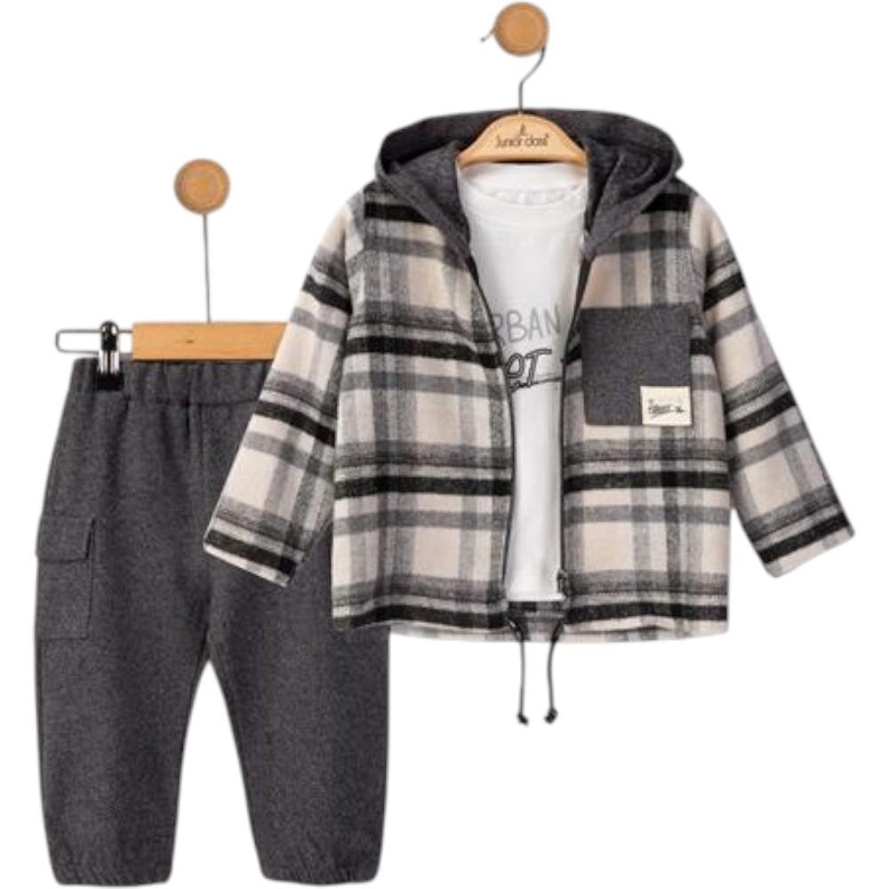 2561 wholesale children's spring-autumn three-piece suits for babies for 9/24 months