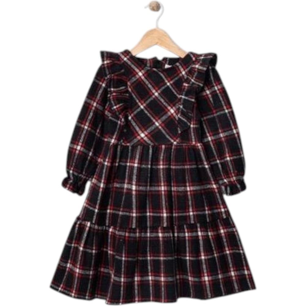 4363 toptan 5/8 yaş arası kız çocuklar için mevsimlik elbiseler