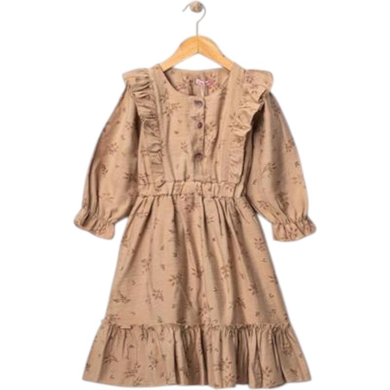 4387 toptan 6/9 yaş arası kız çocukları için mevsimlik elbiseler