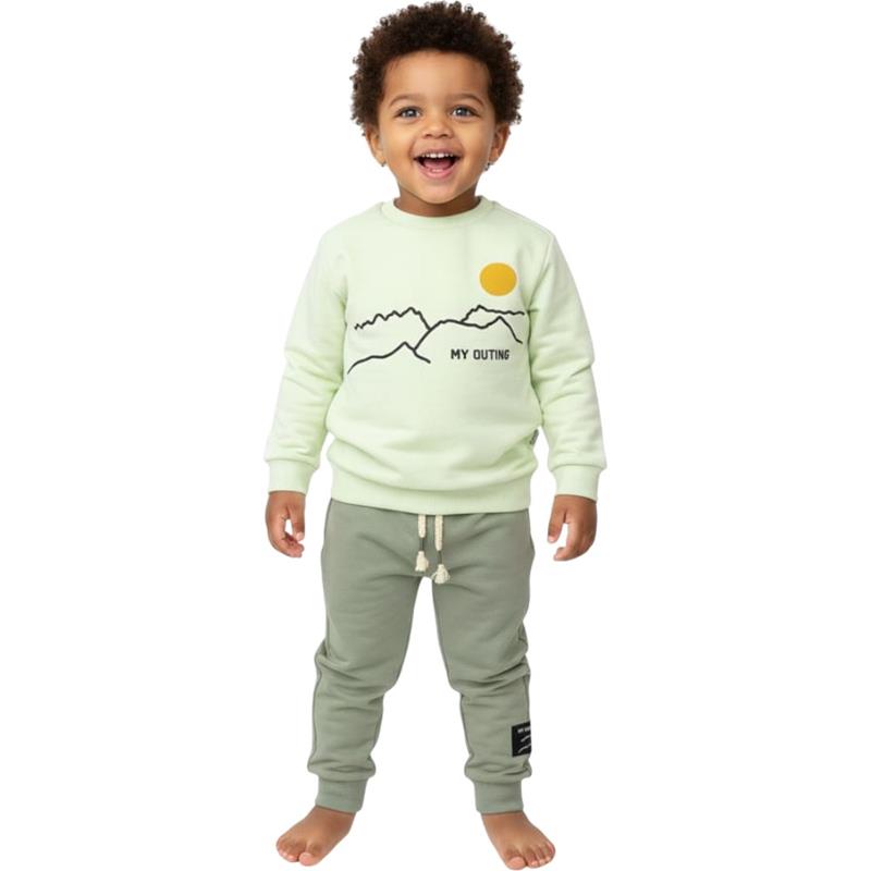 17535 toptan 3/6 yaş arası erkek çocuklar için mevsimlik iki parçalı takım elbise