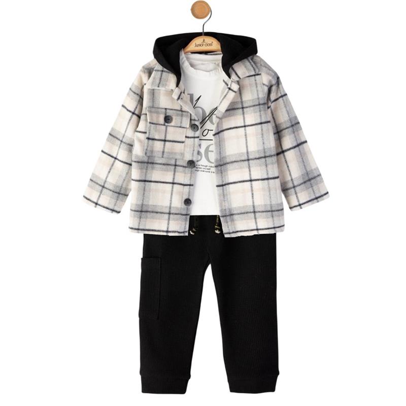 2565 toptan 3-6 yaş arası erkek çocuklar için mevsimlik üçlü çocuk takım elbiseleri