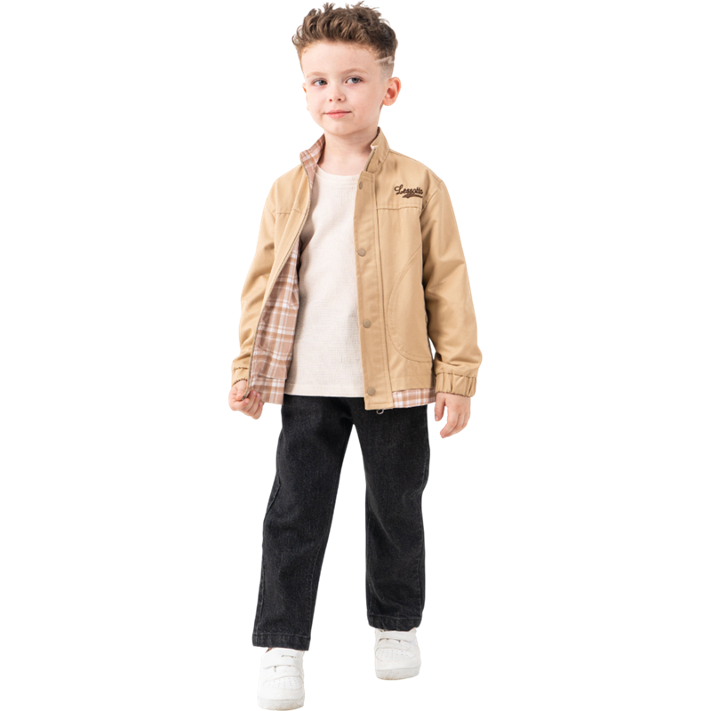 26096 toptan 6/9 yaş erkek çocuklar için mevsimlik üçlü takımlar