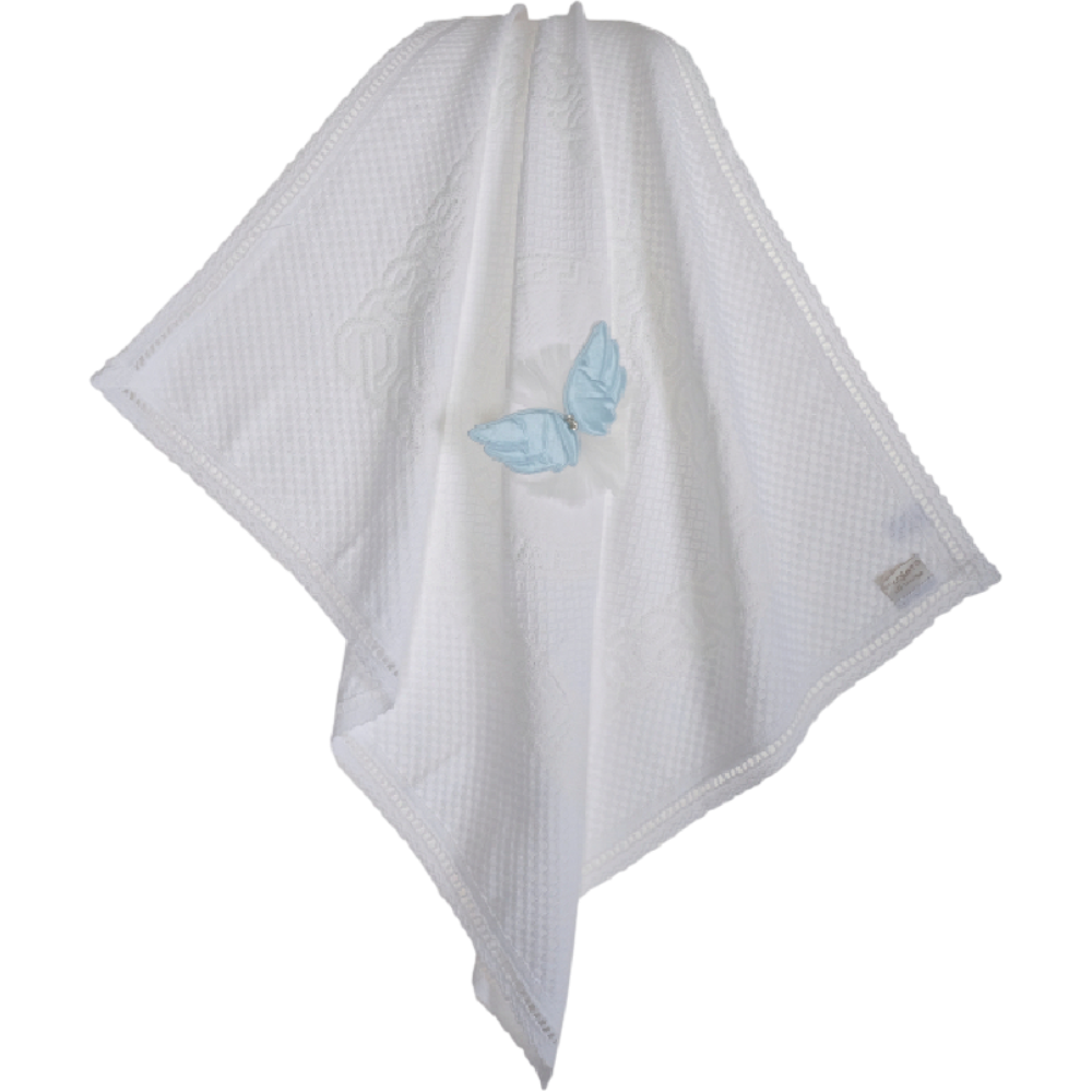 ل - 4650 الجملة الأطفال الربيع والخريف البطانيات محبوك مع ربطة القوس فيونكة