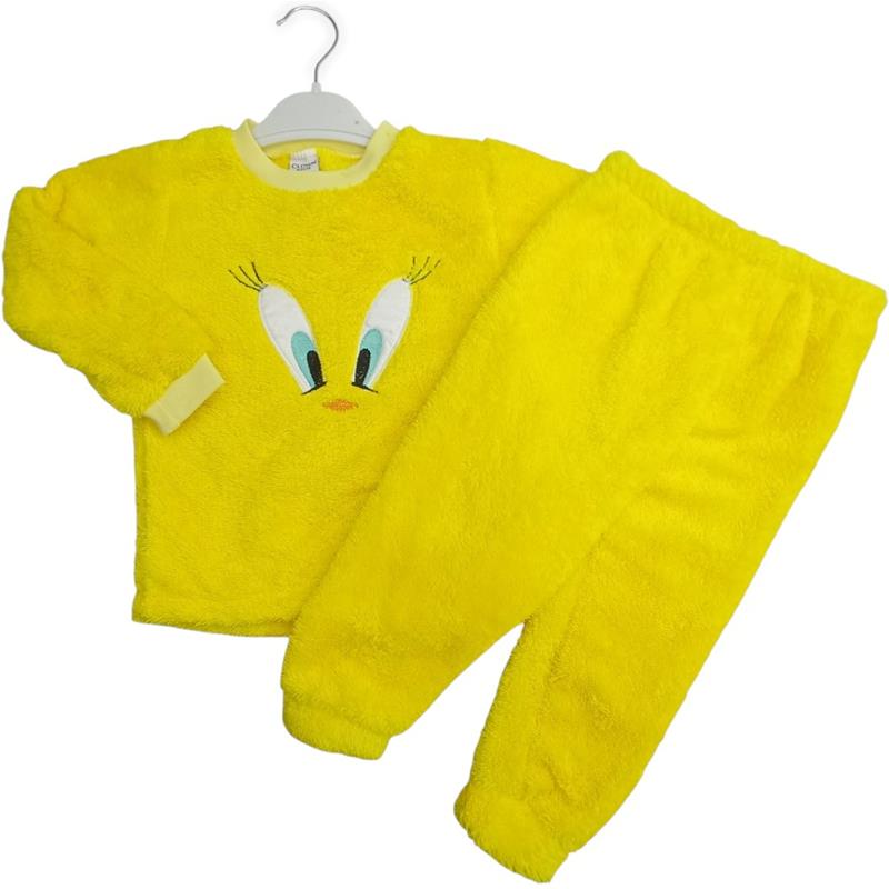 10012 wholesale children's plush two-piece suits for boys and girls 1/4 years 