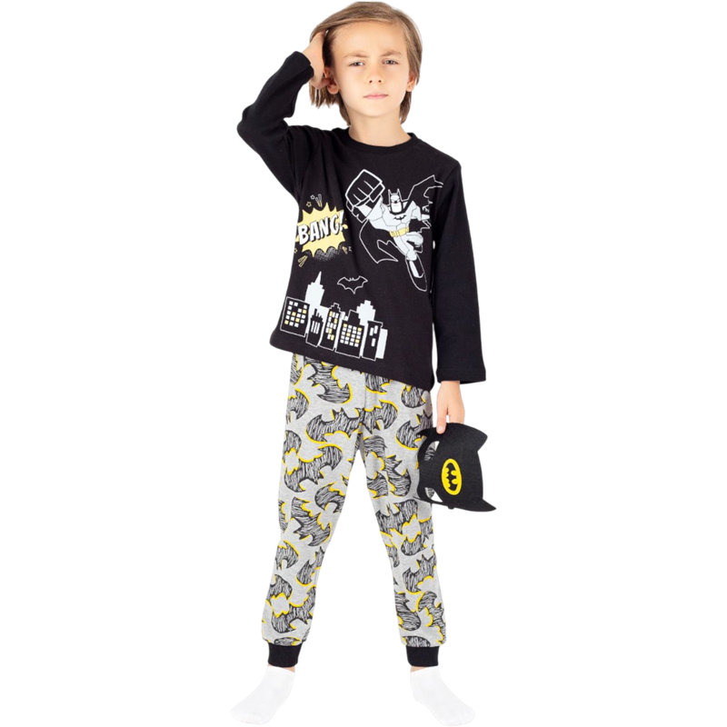 7055 toptan 7/10 yaş çocuklar için mevsimlik örümcek adam baskılı erkek çocuk pijamaları