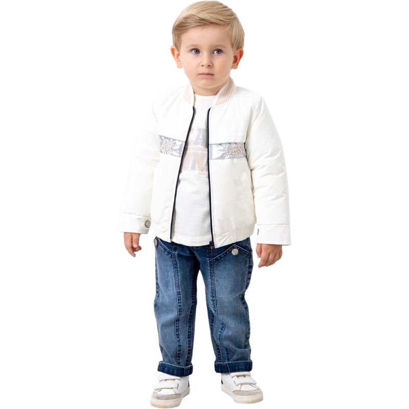 26615 toptan 9/24 aylık erkek çocuklar için mevsimlik üç parçalı ceketli takım elbise