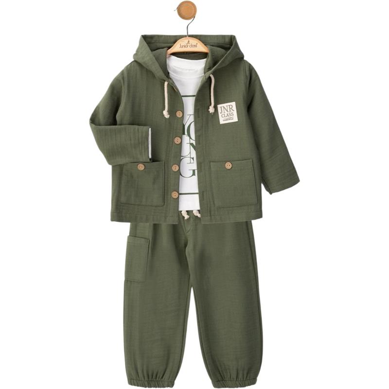 2563 toptan 1-4 yaş arası erkek çocuklar için mevsimlik üçlü çocuk takım elbiseleri