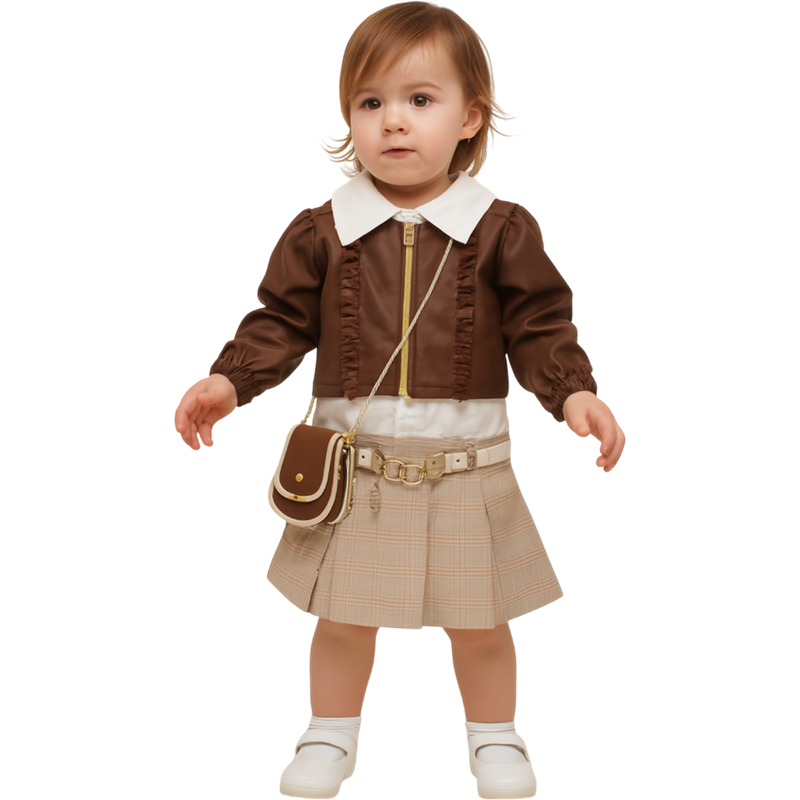 2562 toptan 2/5 yaş kız çocukları için mevsimlik şık kostümler