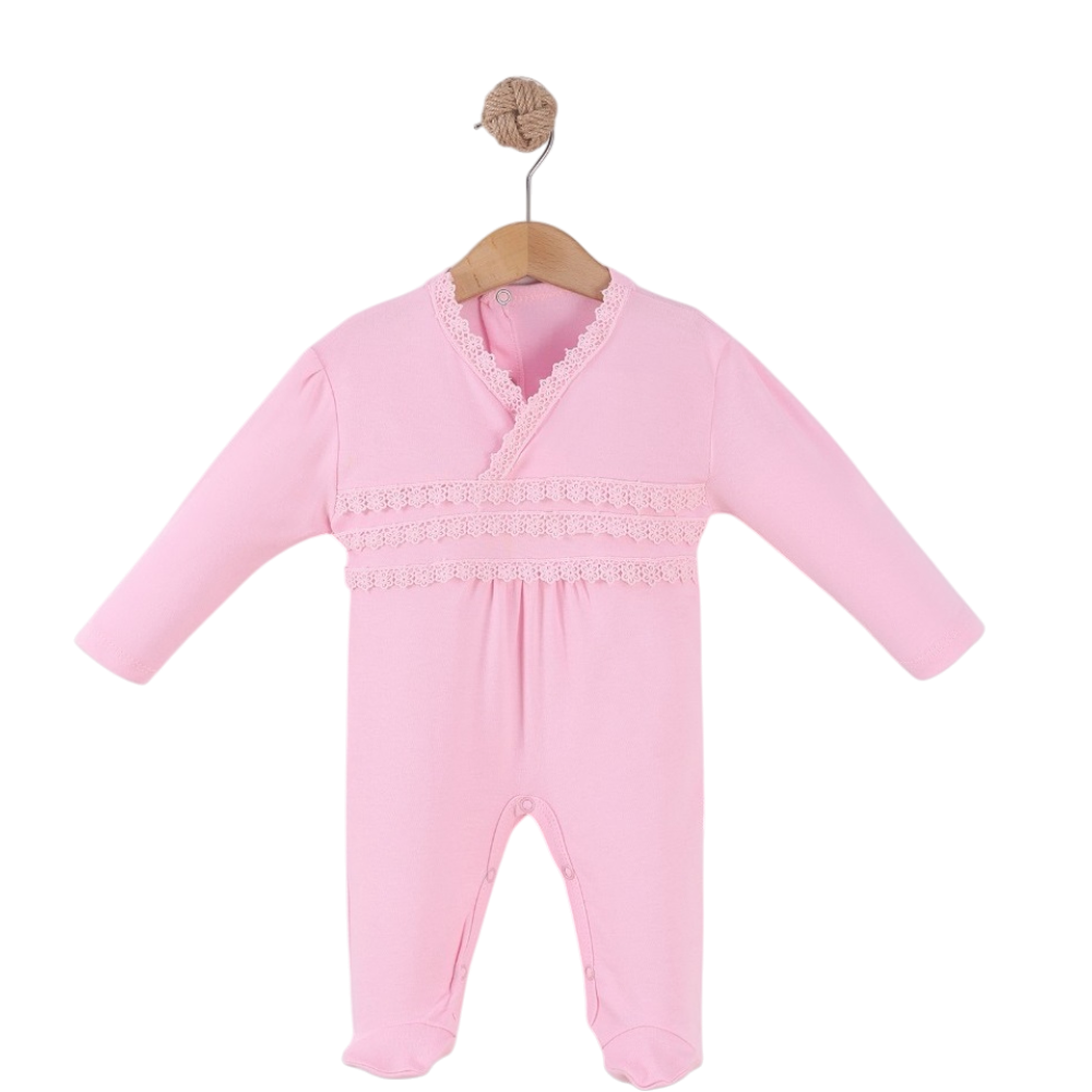 24154 детские весенне-осенние комбинезоны оптом для малышей на 3-6-9 месяцев