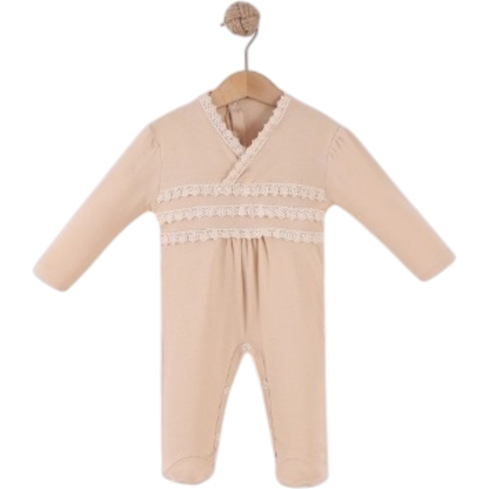 24154 детские весенне-осенние комбинезоны оптом для малышей на 3-6-9 месяцев