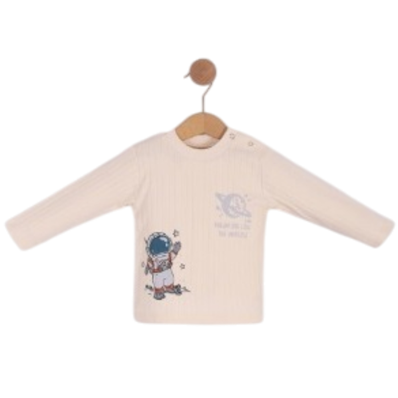 61072 toptan 3-6-9-12 aylık bebekler için tek üstler,badiler