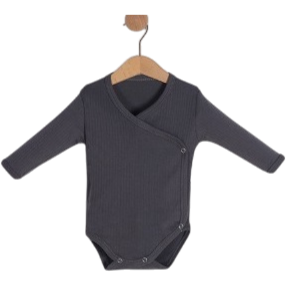 71197 оптовая продажа боди с длинными рукавами и застежками для младенцев на 3-6-9-12-18 месяцев
