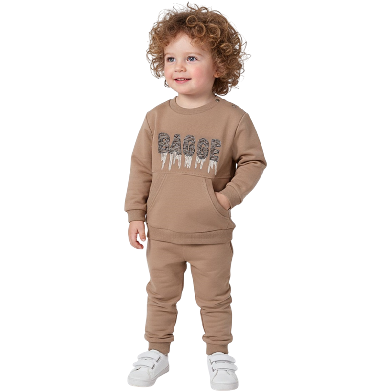 1333 toptan 6/24 aylık erkek çocuklar için mevsimlik iki parçalı takım elbise