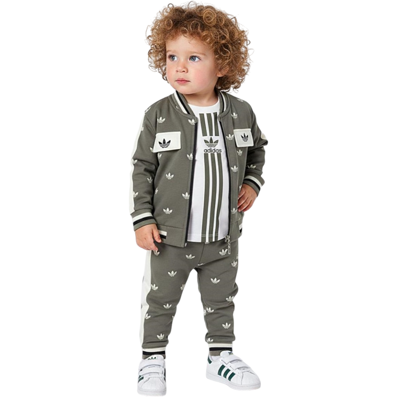 1336 toptan 6/24 aylık erkek çocuklar için mevsimlik üç parçalı takım elbise