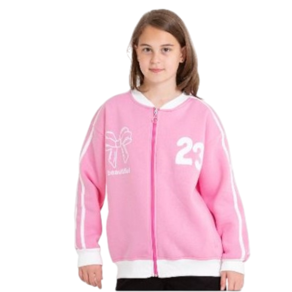 1241 оптом демисезонные свитера,кардиганы на молнии для девочек на 9/14 лет