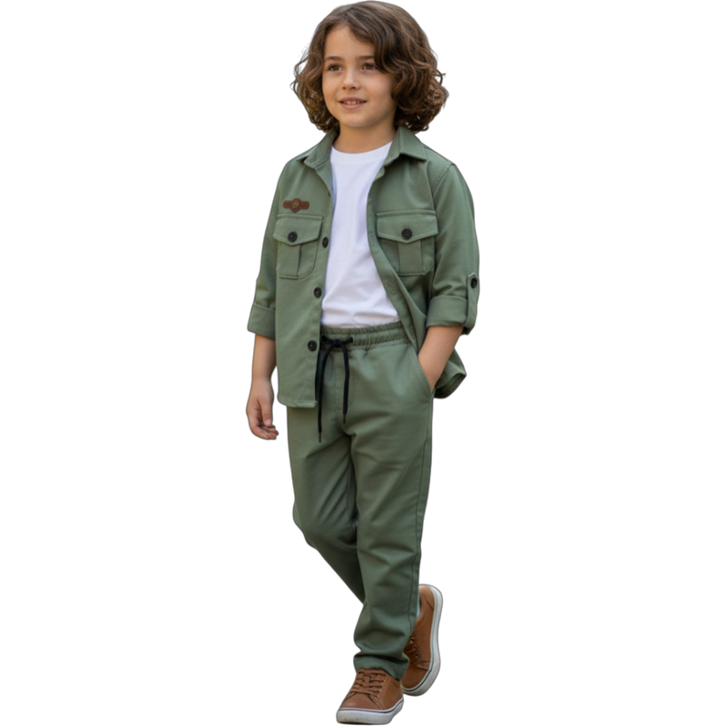 2939 toptan 2/5 erkek çocuklar için üçlü takım