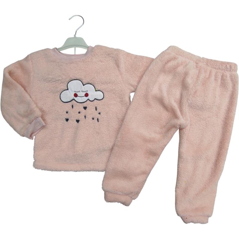 10010 toptan 1/4 kız çocuklar için pelüş ikili takımlar