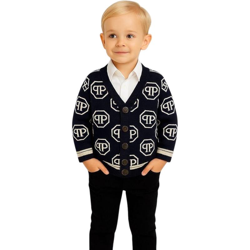 1003 toptan 3/6 yaş arası erkek çocuklar için üç parçalı mevsimlik takım elbise 