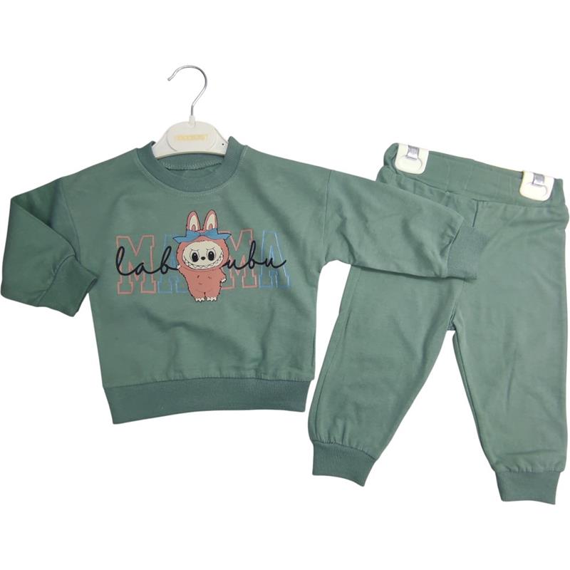 10061 toptan 9/24 aylık erkek çocuklar için mevsimlik ikili takımlar