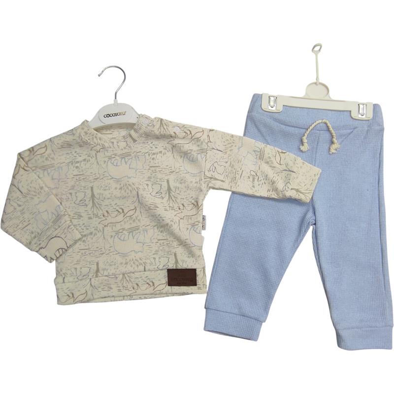 10060 toptan 9/24 aylık erkek çocuklar için mevsimlik ikili takımlar