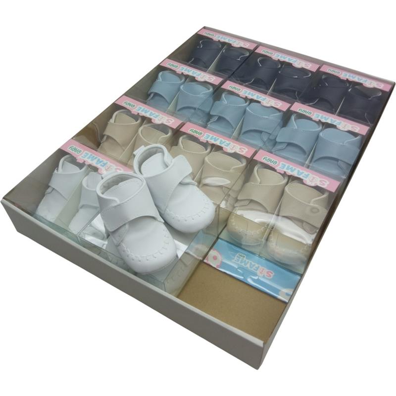 5003 toptan 12 li kutuda bebek ayakkabısı,bebek patik