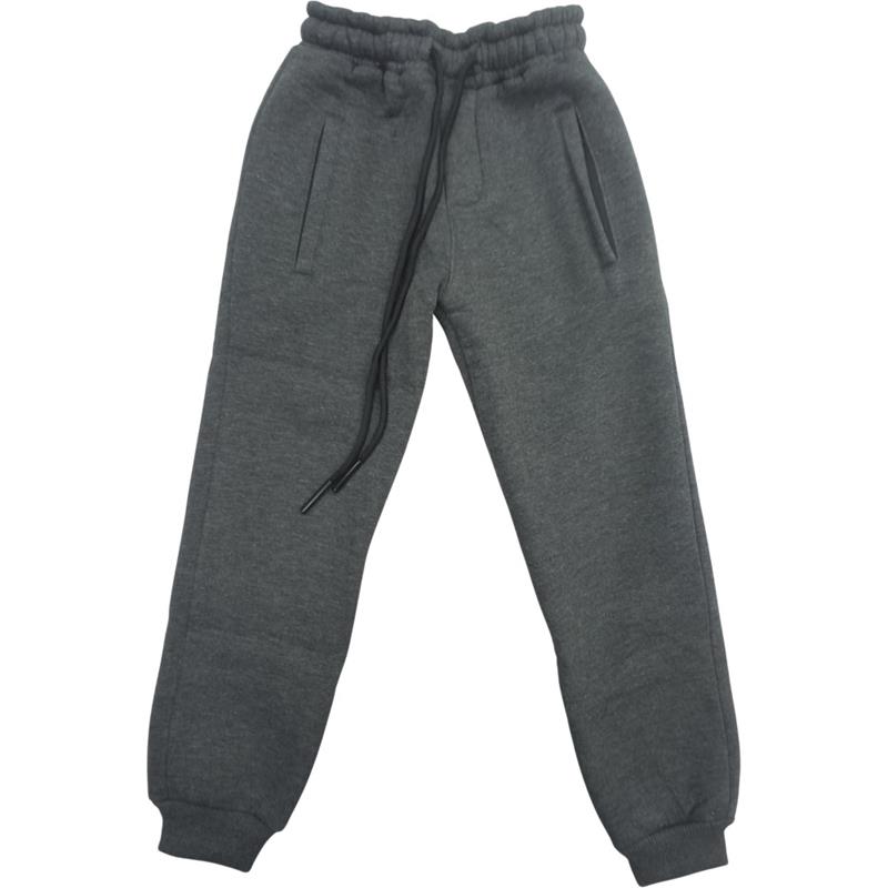 1014 toptan 12/15 yaş arası erkek çocuklar için kışlık eşofman tek alt spor pantolonları