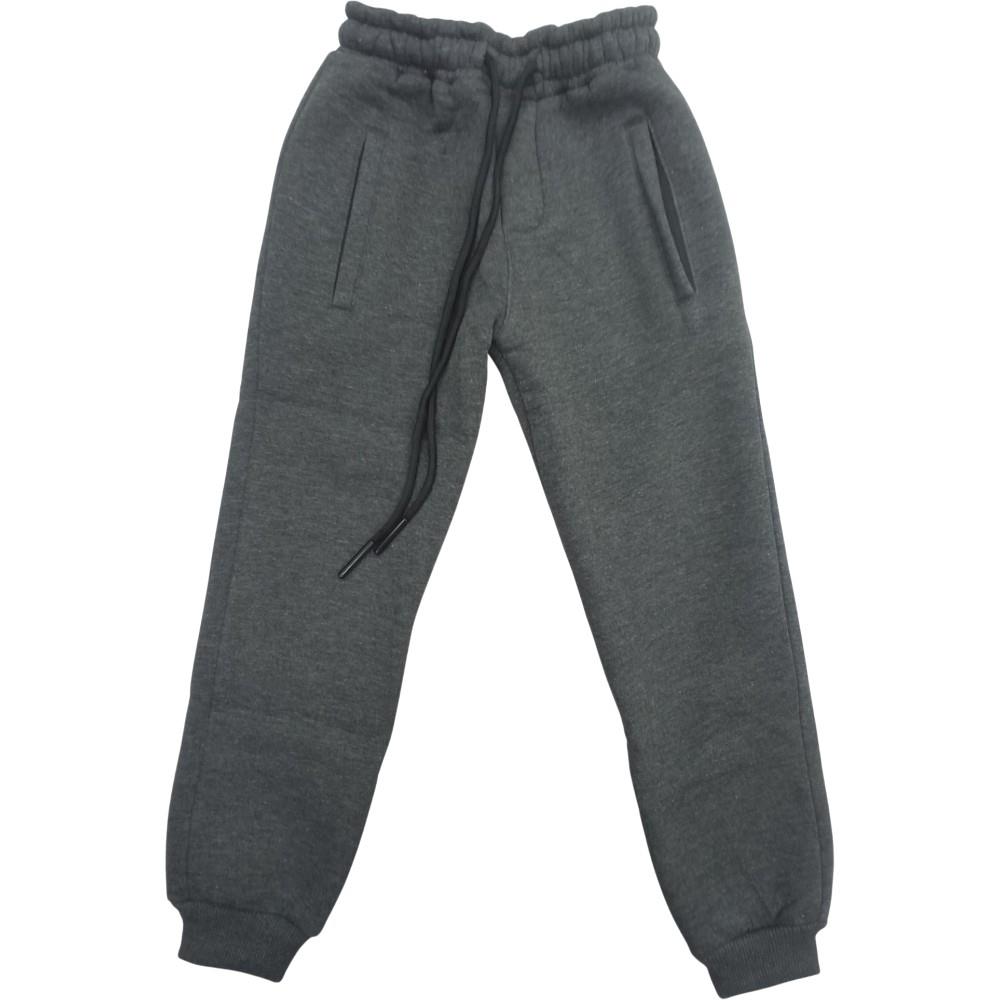 1014 toptan 12/15 yaş arası erkek çocuklar için kışlık eşofman tek alt spor pantolonları