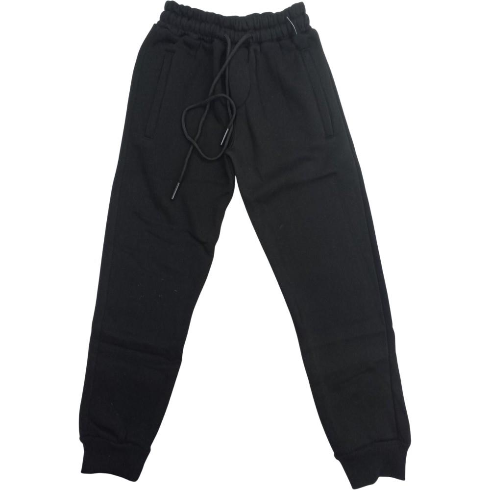 1014 toptan 12/15 yaş arası erkek çocuklar için kışlık eşofman tek alt spor pantolonları