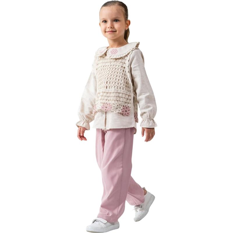 4479 toptan 2/5 kız çocuklar için mevsimlik takım elbise