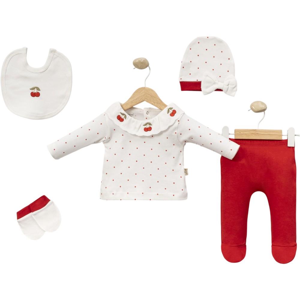 2089 оптом детские комплекты из пяти предметов для младенцев на 3-6 месяцев