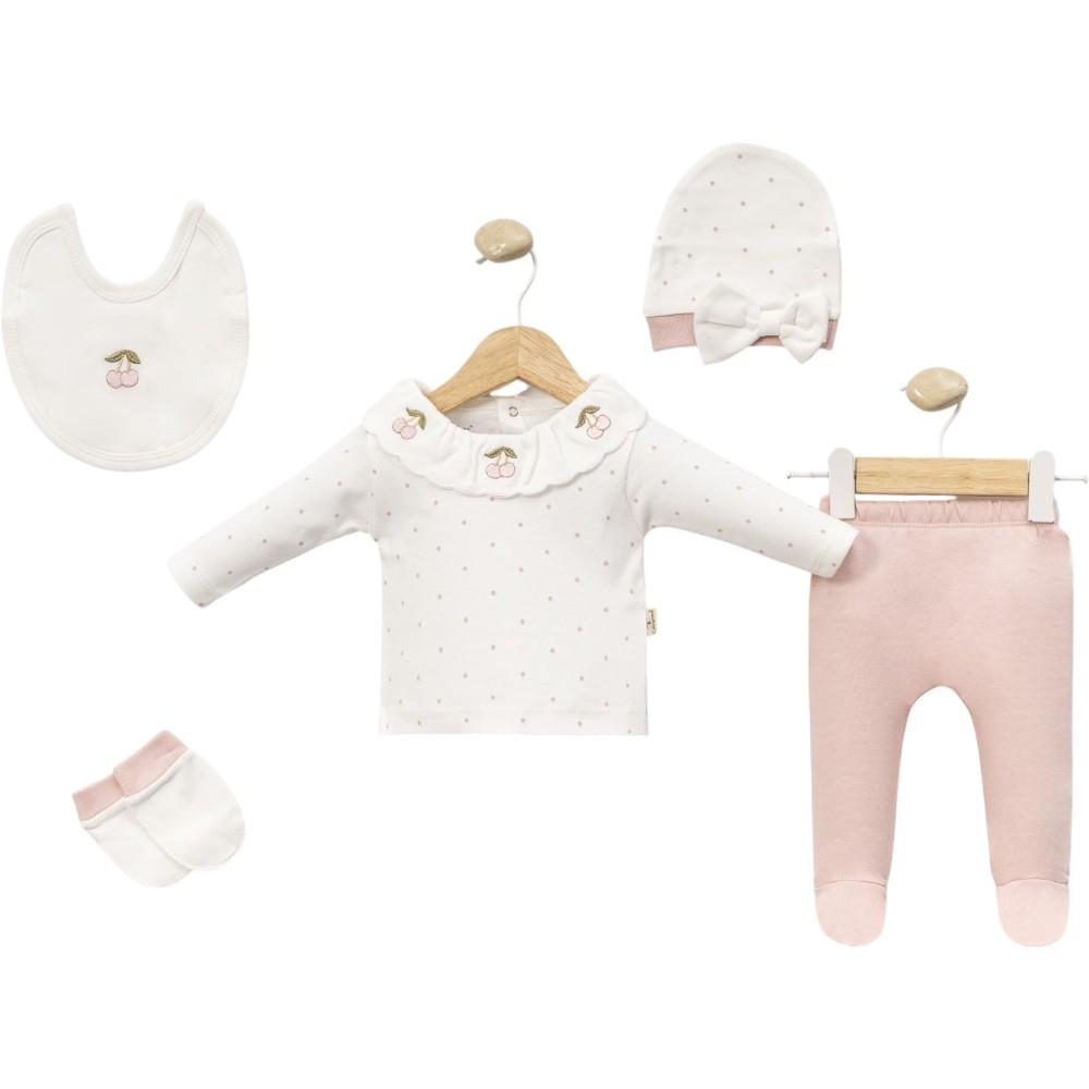 2089 оптом детские комплекты из пяти предметов для младенцев на 3-6 месяцев