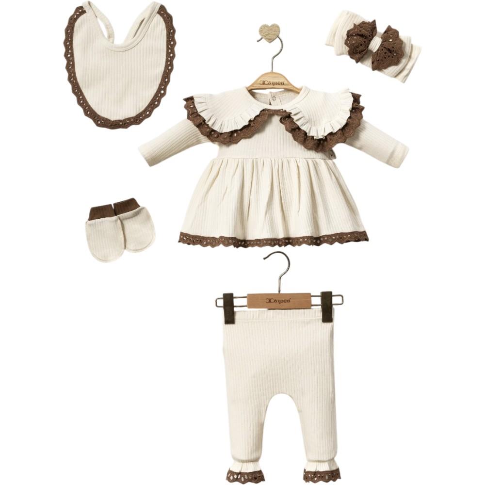 2067 оптом детские комплекты из пяти предметов для младенцев на 3-6 месяцев