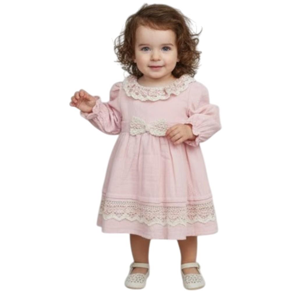 4139 wholesale children's spring-autumn dresses for girls for 9/24 months