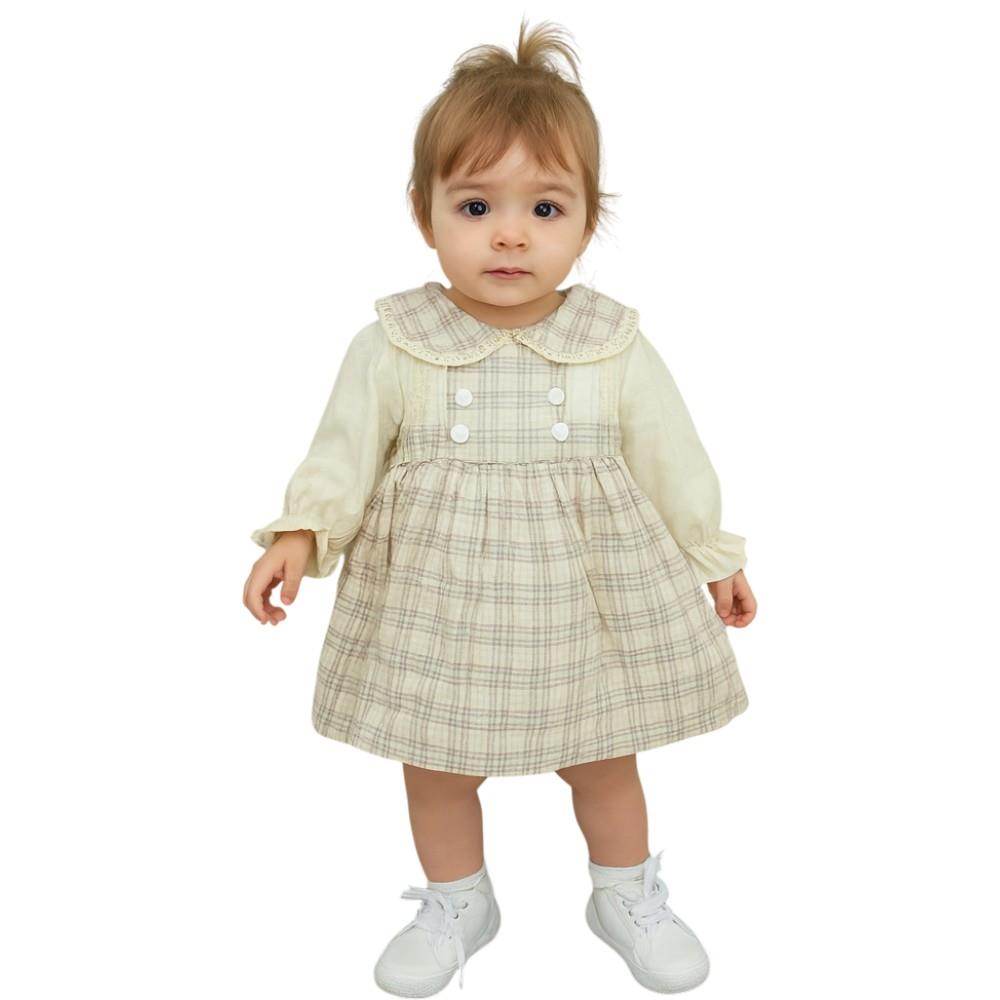 4125 wholesale children's spring-autumn dresses for girls for 2/5 years