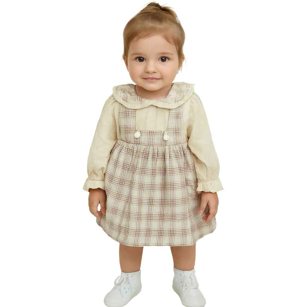 4125 wholesale children's spring-autumn dresses for girls for 2/5 years