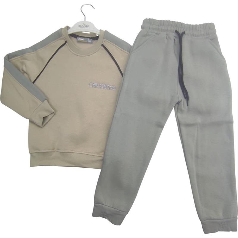 60230 toptan 5/12 yaş arası erkek çocuklar için mevsimlik iki parçalı takım elbise 