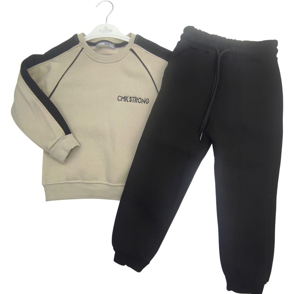 60230 toptan 5/12 yaş arası erkek çocuklar için mevsimlik iki parçalı takım elbise