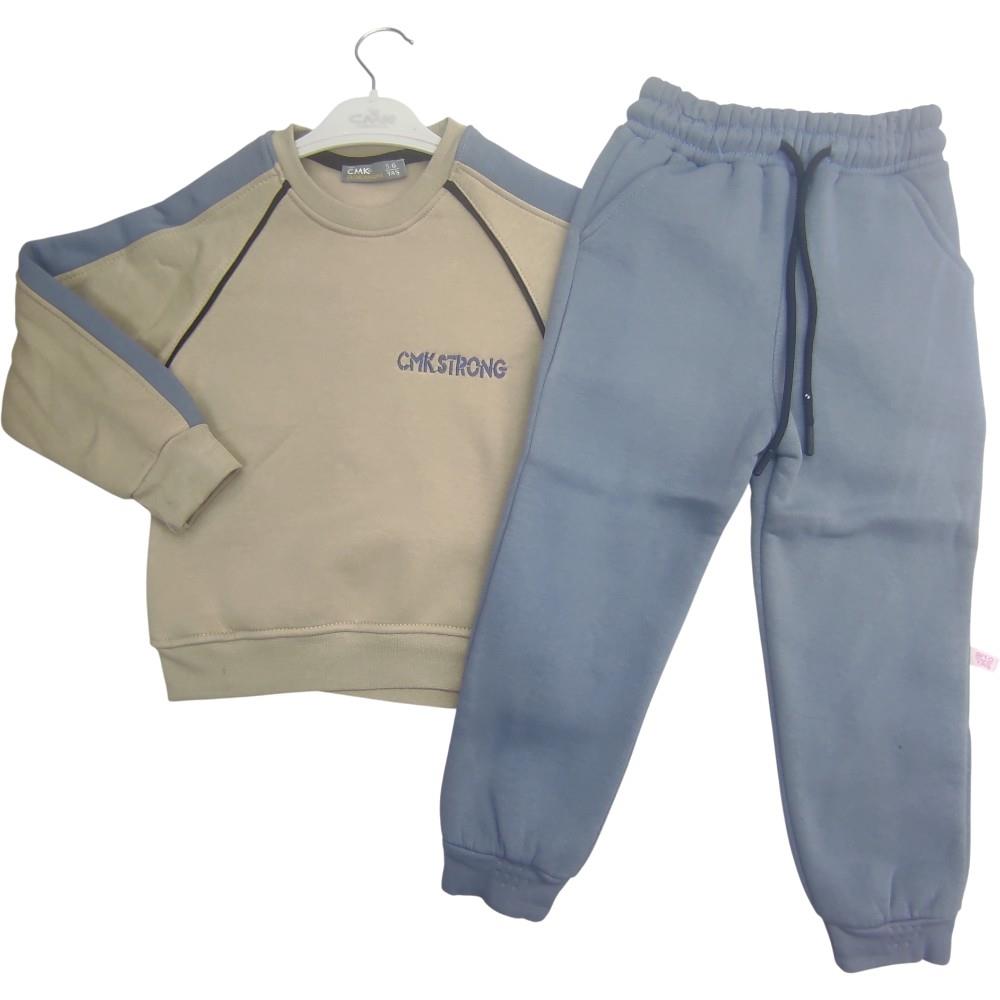 60230 toptan 5/12 yaş arası erkek çocuklar için mevsimlik iki parçalı takım elbise