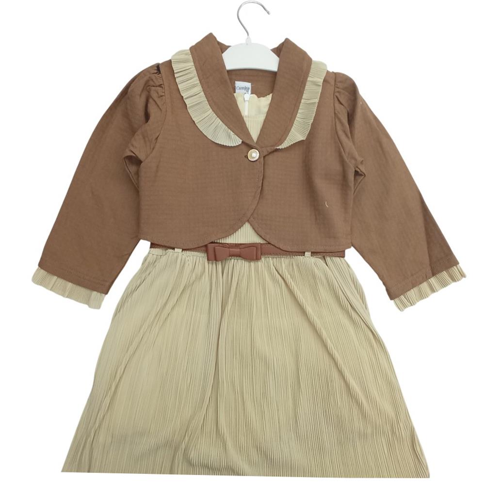 2563 wholesale children's dresses with boleros for girls for 6/9 years