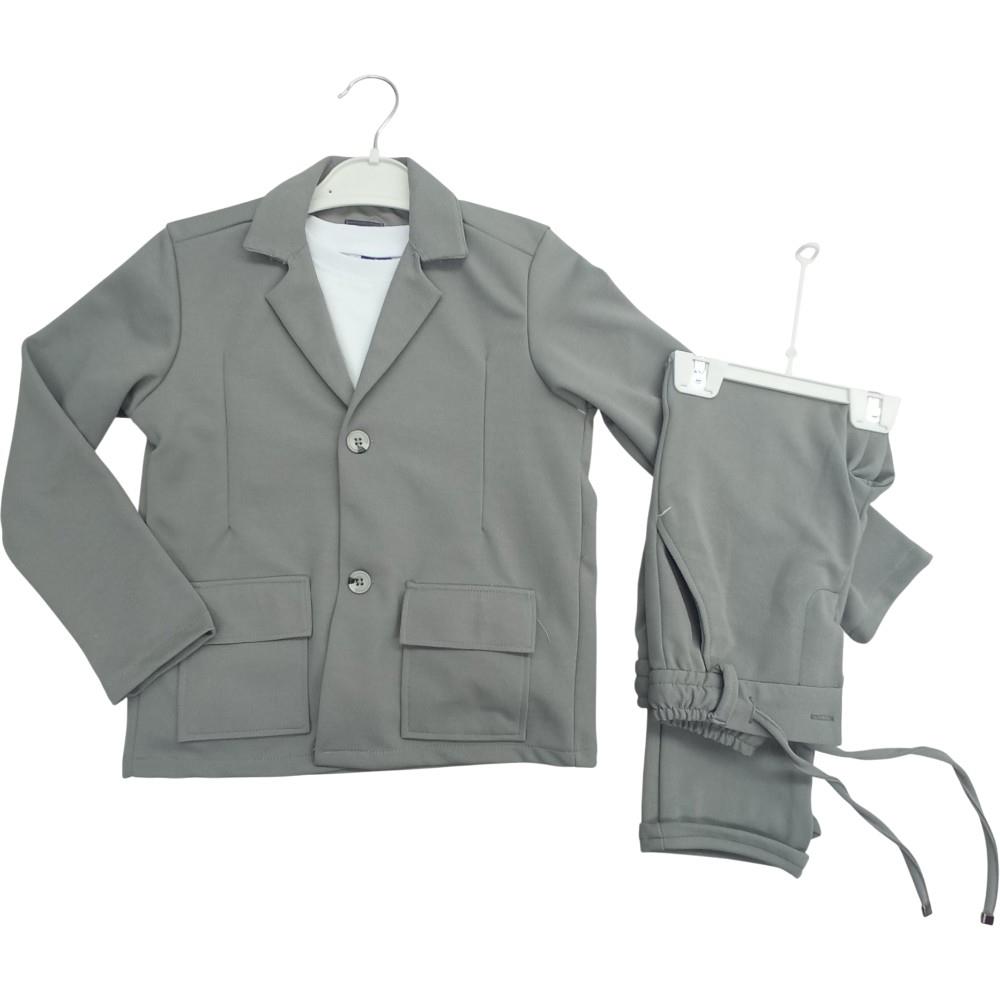 4502 wholesale children's spring-autumn three-piece suits for boys for 11/15 years