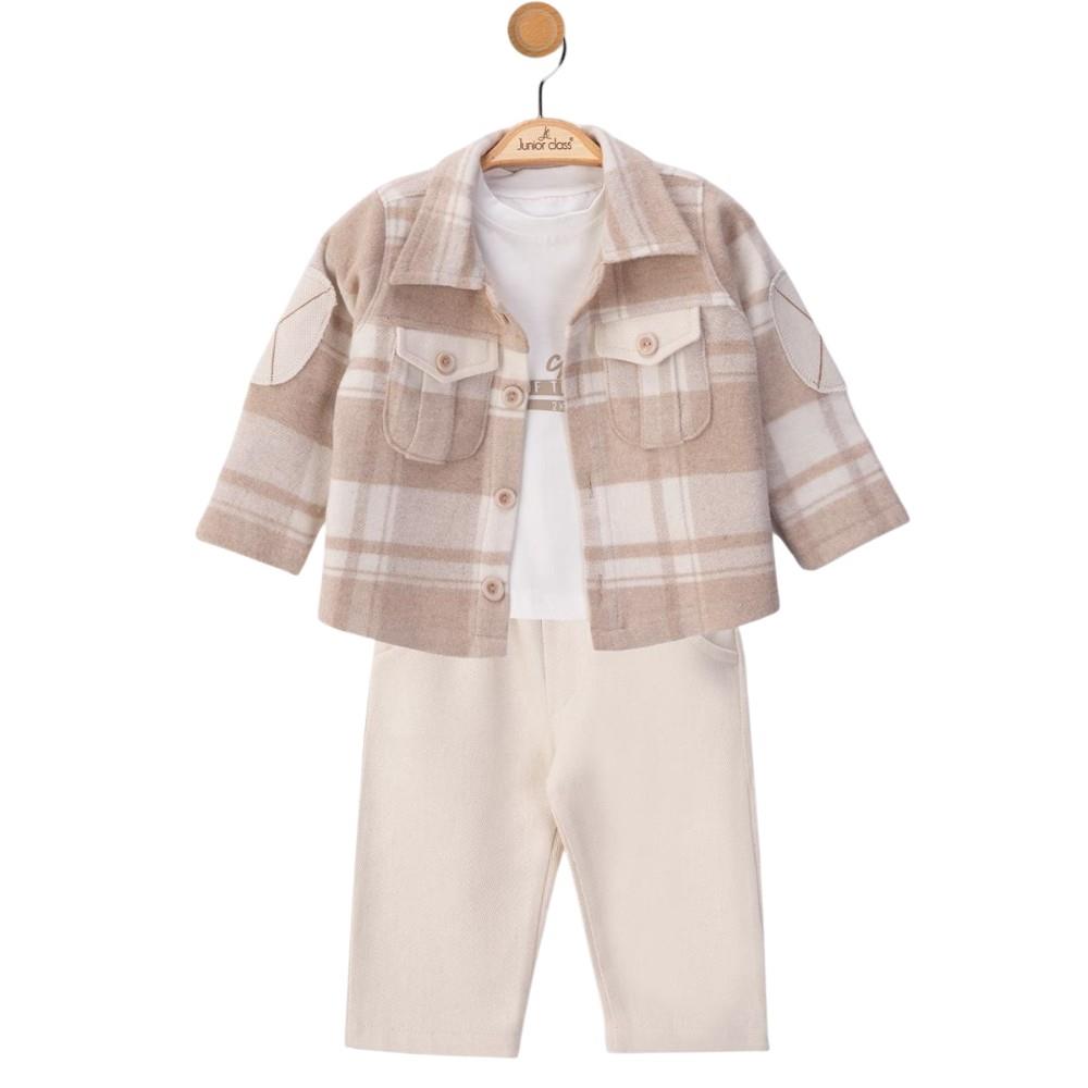 2570 wholesale children's spring-autumn three-piece suits for boys for 9/24 months