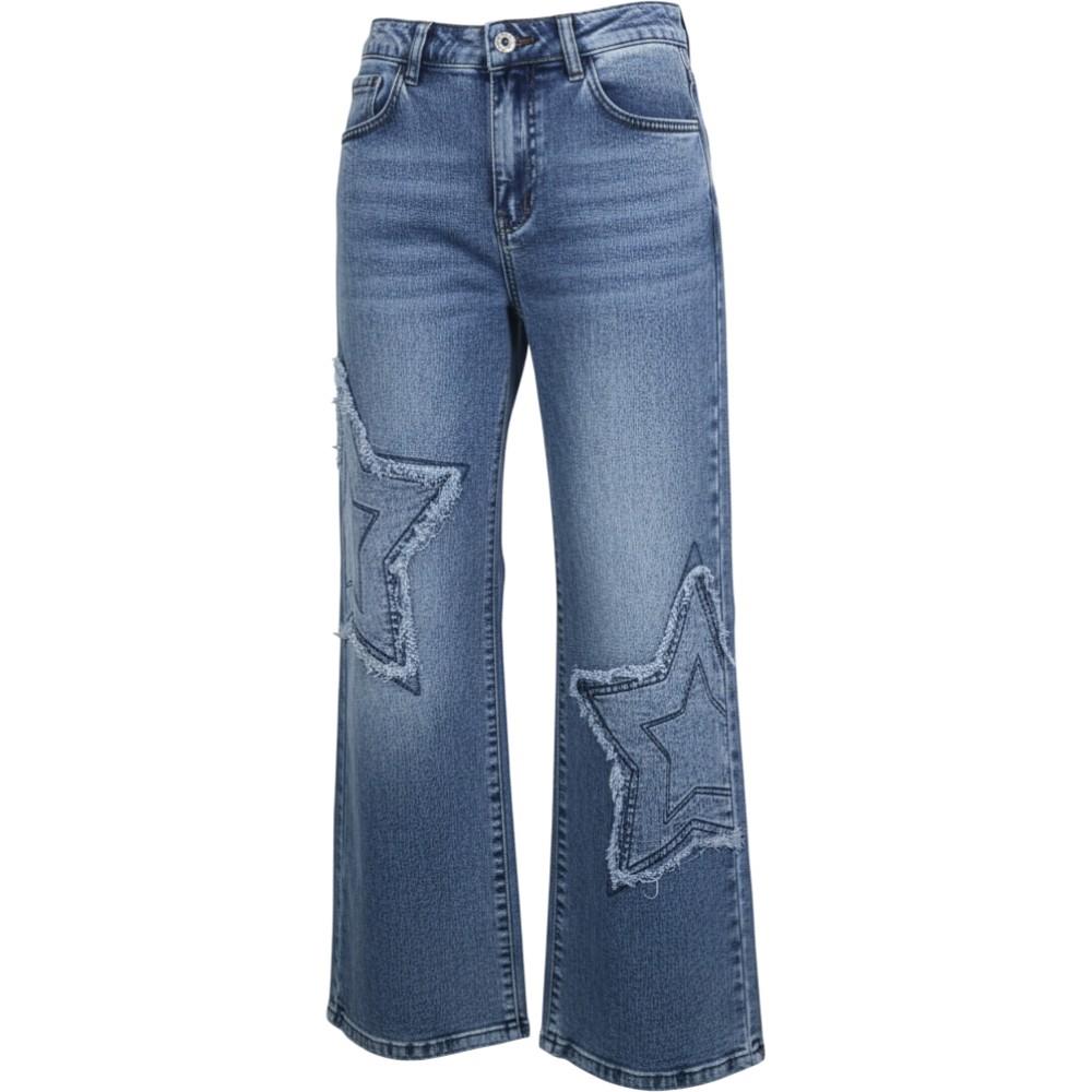 3030 wholesale children's denim trousers for girls aged 6-10 years