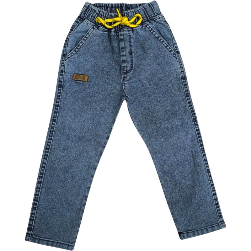 6010 toptan 3/7 yaş erkek çocuklar için kot pantolon