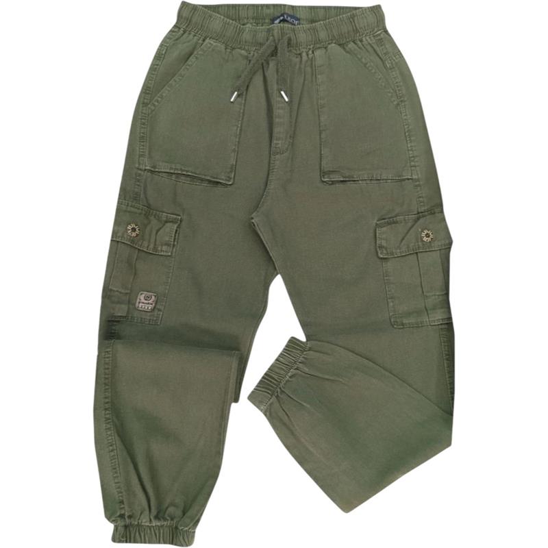 3245 toptan 29/33 beden erkek çocuklar için kargo cepli pantolon