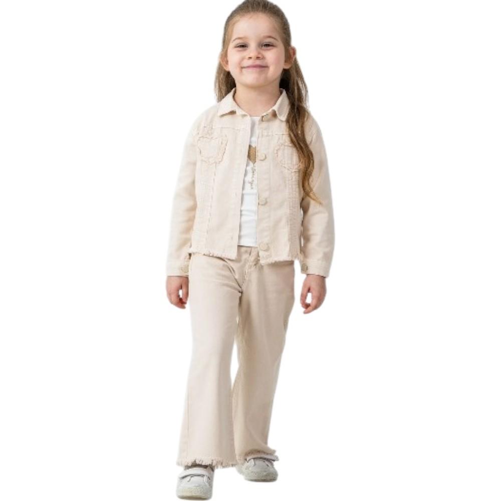 6339 оптом детские демисезонные костюмы тройки для девочек на 2/5 лет