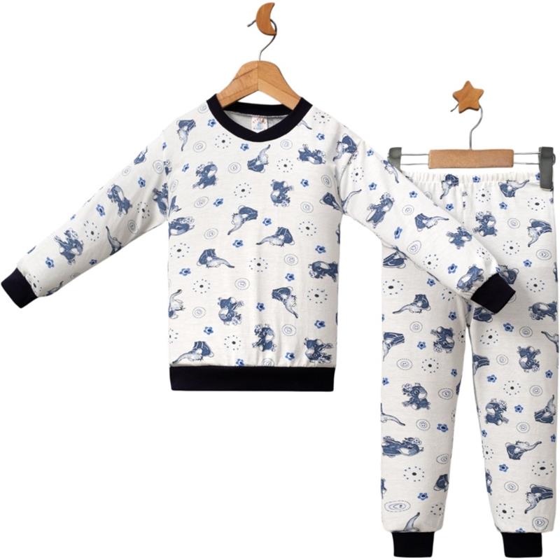 1135 оптом детские демисезонные пижамы для мальчиков и девочек на 1-2-3 лет