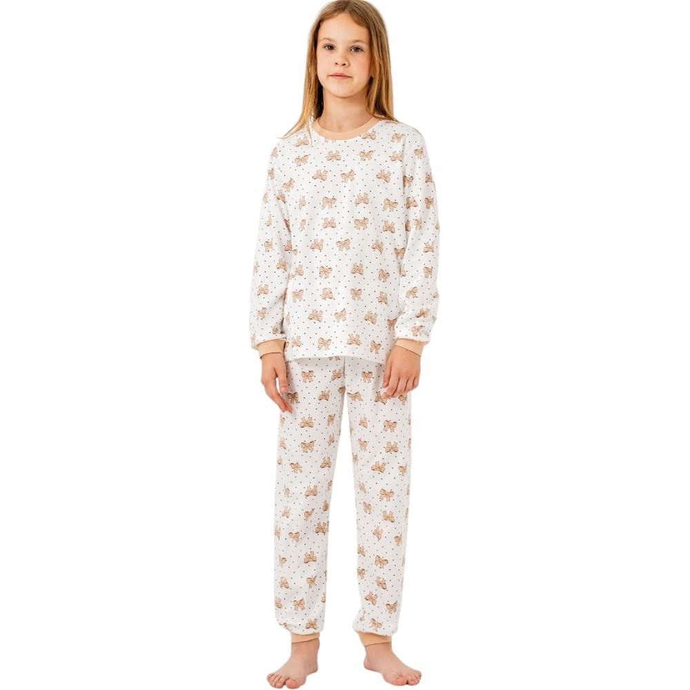 19081 wholesale children's demi-season pajama sets for girls aged 7/9 years