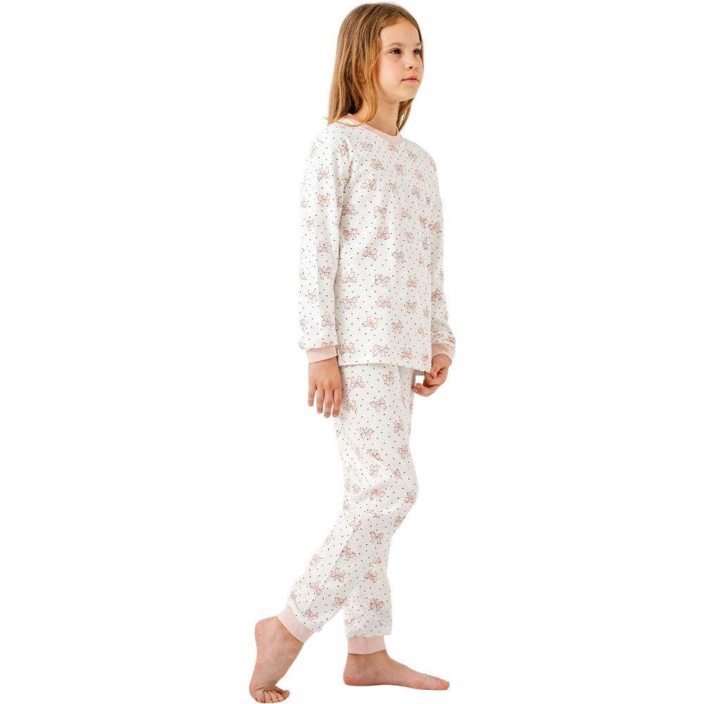 19081 wholesale children's demi-season pajama sets for girls aged 7/9 years