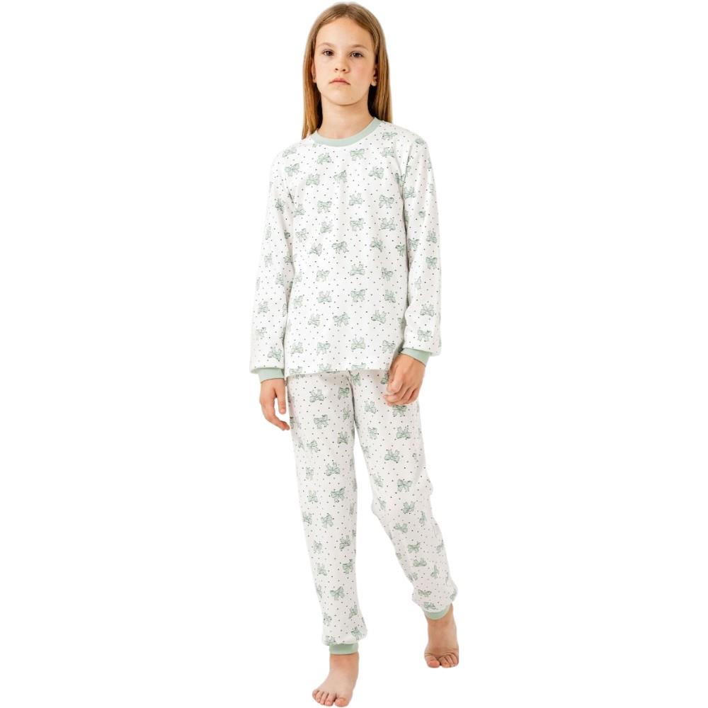 19081 wholesale children's demi-season pajama sets for girls aged 7/9 years