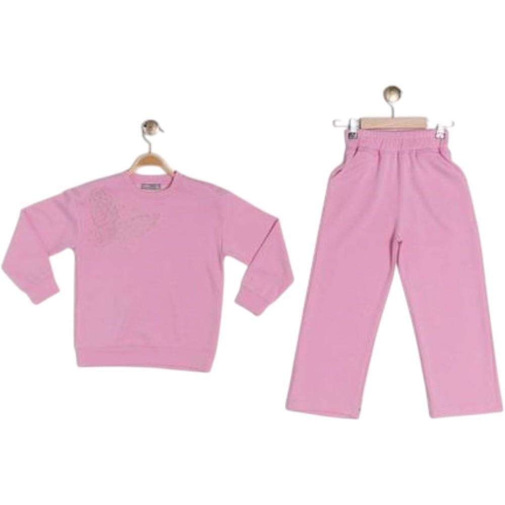 70305 Оптовая продажа демисезонных комплектов из двух предметов одежды для девочек в возрасте от 5 до 12 лет